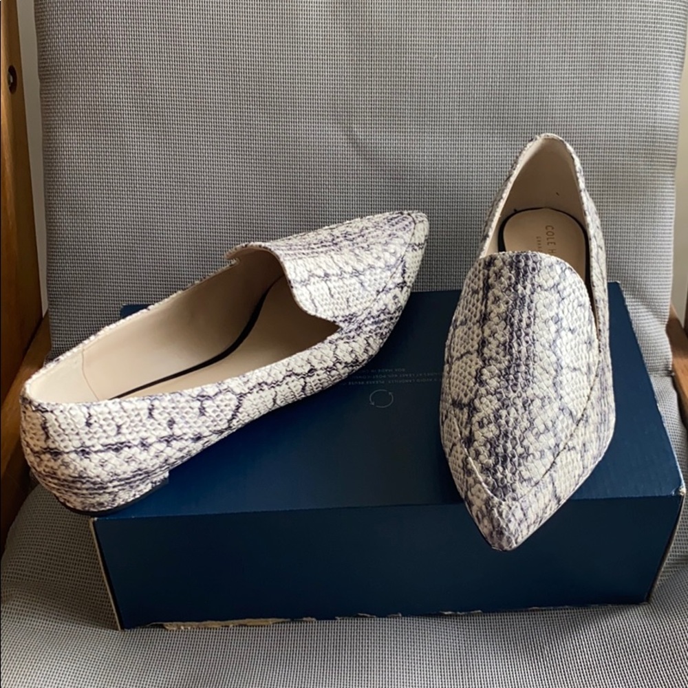 Cole Haan python shoes